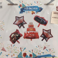Cars Balloon Bouquet Standard 5Pc