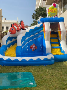 Inflatable/Nemo Water Slide (4.5 x3mx6x3.5 m)