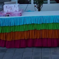 Kids Table Cover Fabric Rectangular