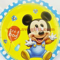 Baby Mickey Plates