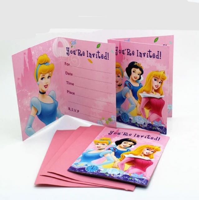 Princess Invitation Premium