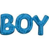 Boy Blue Phrase Foil 20X9In