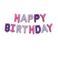 Happy Birthday Banner Balloons