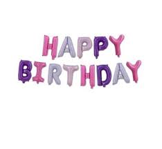 Happy Birthday Banner Balloons