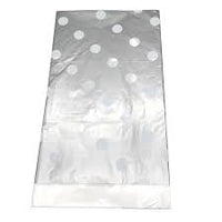 Polka Dots Silver Tablecover