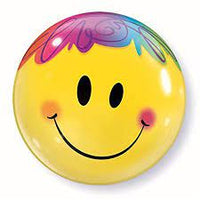Smiley Face 22" Deco Bubble