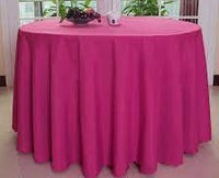 Kids Table Cover Fabric Round
