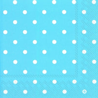 Polka Dots Blue napkin
