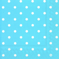 Polka Dots Blue napkin