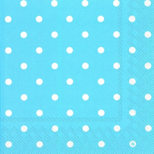 Polka Dots Blue napkin