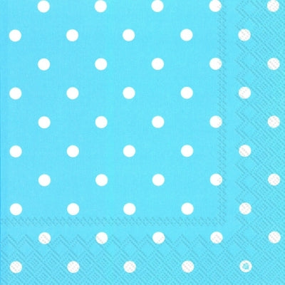 Polka Dots Blue napkin