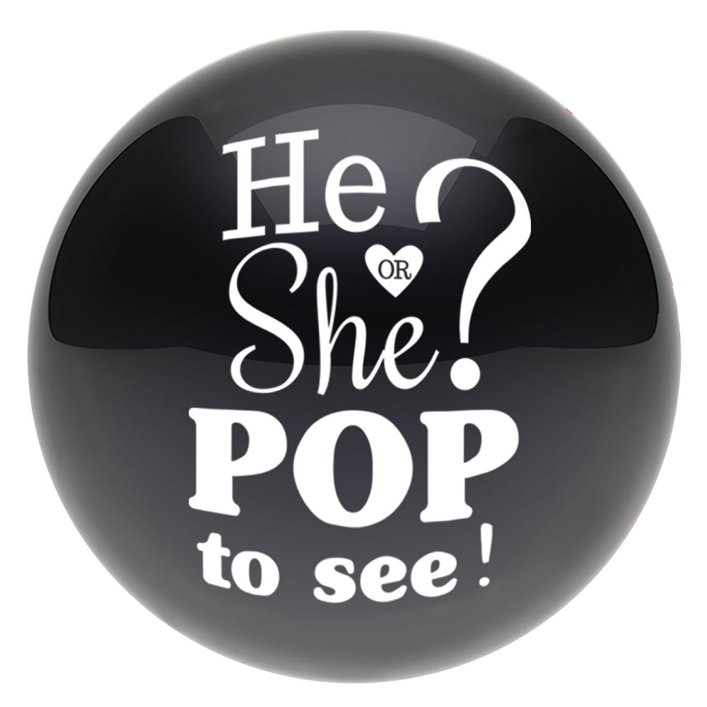 He or She Gender reveal Balloon