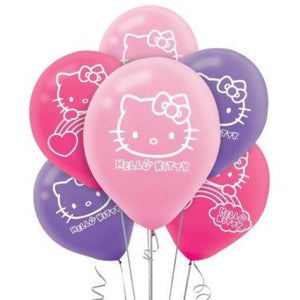 Hello Kitty Latex Printed Balloons