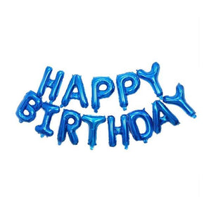 Happy Birthday Banner Balloons