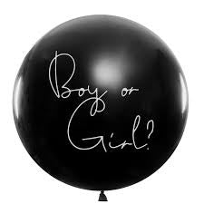 Boy Gender Reveal Giant Latex Balloon 36In