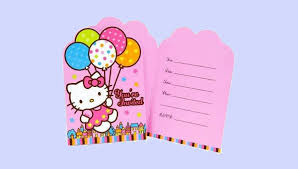 Hello Kitty Invitation