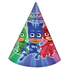 Pj Mask Party Hats Deluxe