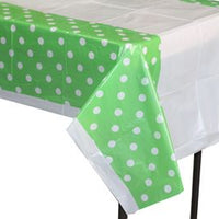 Polka Dots Green Tablecover