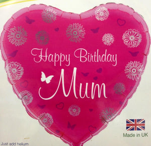 Happy Birthday Balloon Mum
