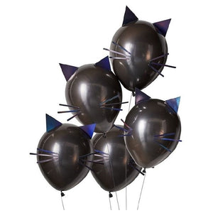 Halloween Balloons - Cat Face
