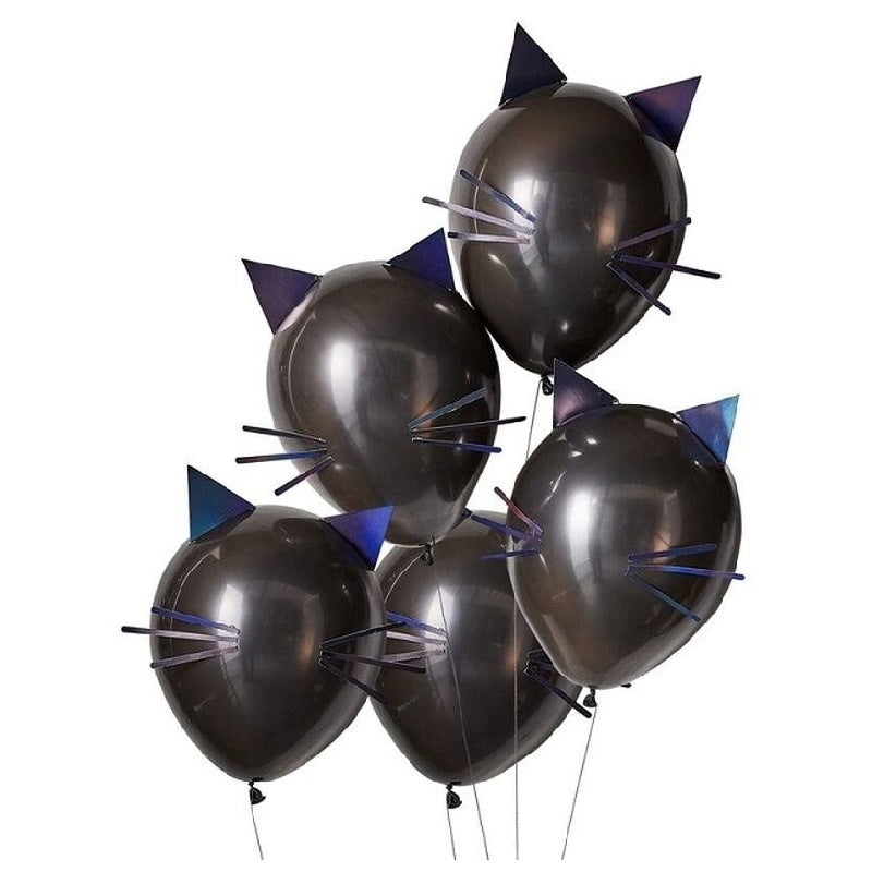 Halloween Balloons - Cat Face