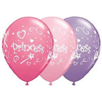 Princess Latex Printed Balloons